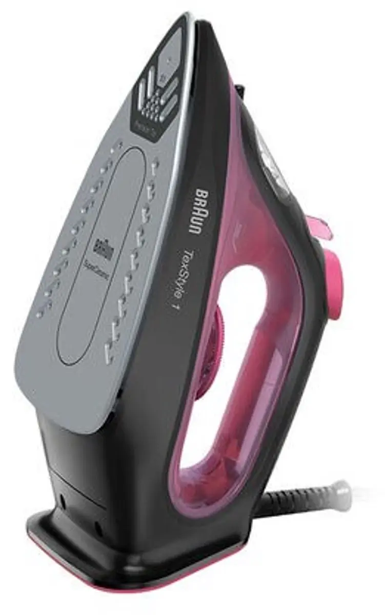 Braun TexStyle 1 SI1070PU Stoomstrijkijzer - 2000W - Paars/Zwart - afbeelding 4 van 6