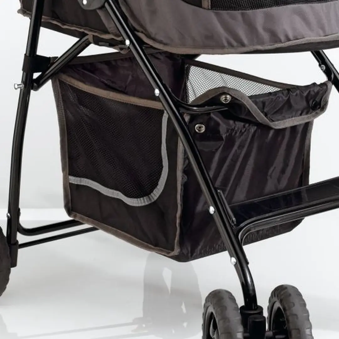 Ferplast Globetrotter Hondenbuggy - Zwart