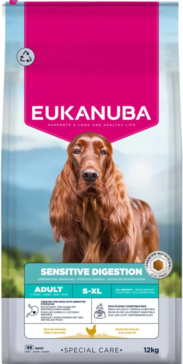 Eukanuba Special Care Adult Sensitive Digestion Hondenvoer