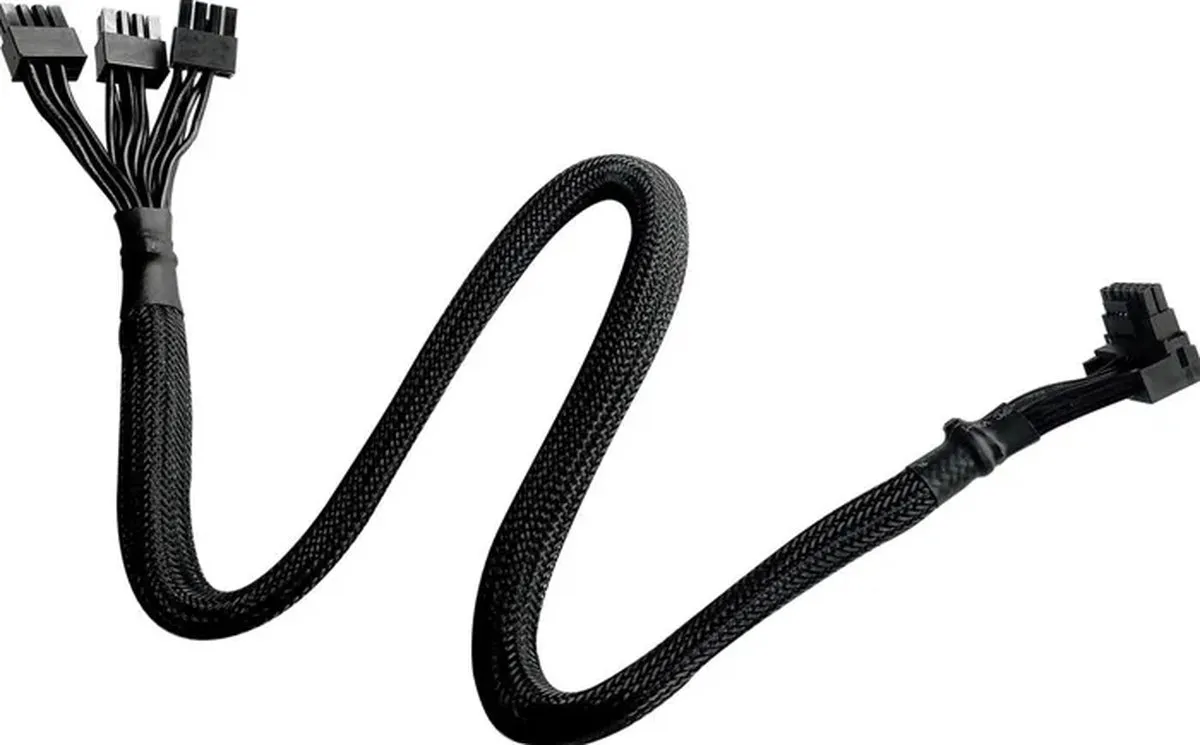 Cooler Master 12VHPWR Adapterkabel CMA-NFPC16XXBK2-GL - 90° - Zwart