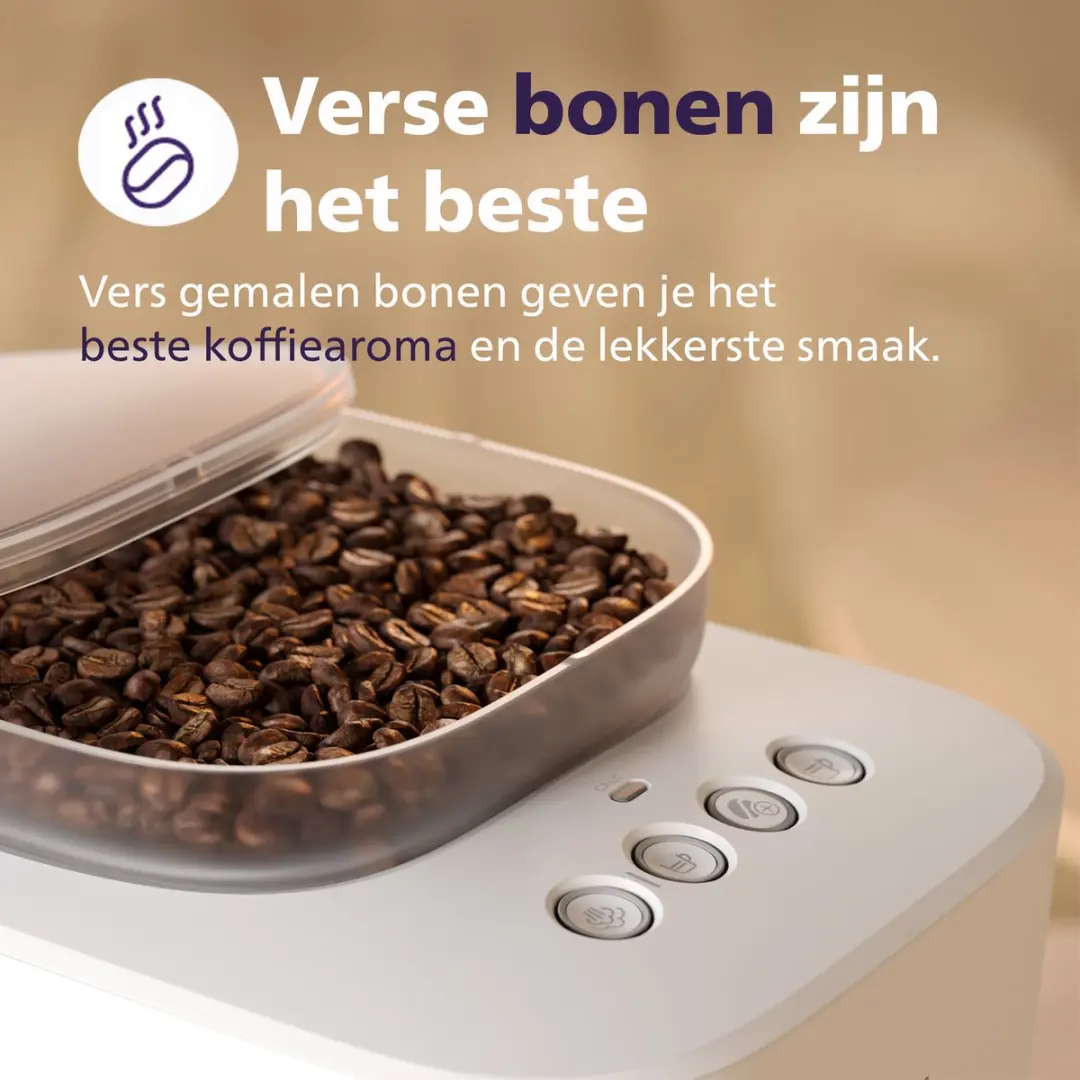 Philips Baristina BAR307/20 Semi-Automatische Espressomachine - Wit