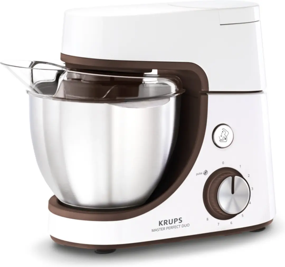 Krups KA51K1 Keukenmachine 1100W - 4,6L - Bruin/Wit