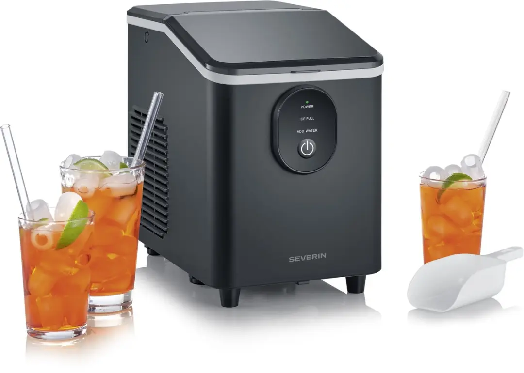 Severin EZ 7415 IJsblokjesmaker 1,2L - Zwart