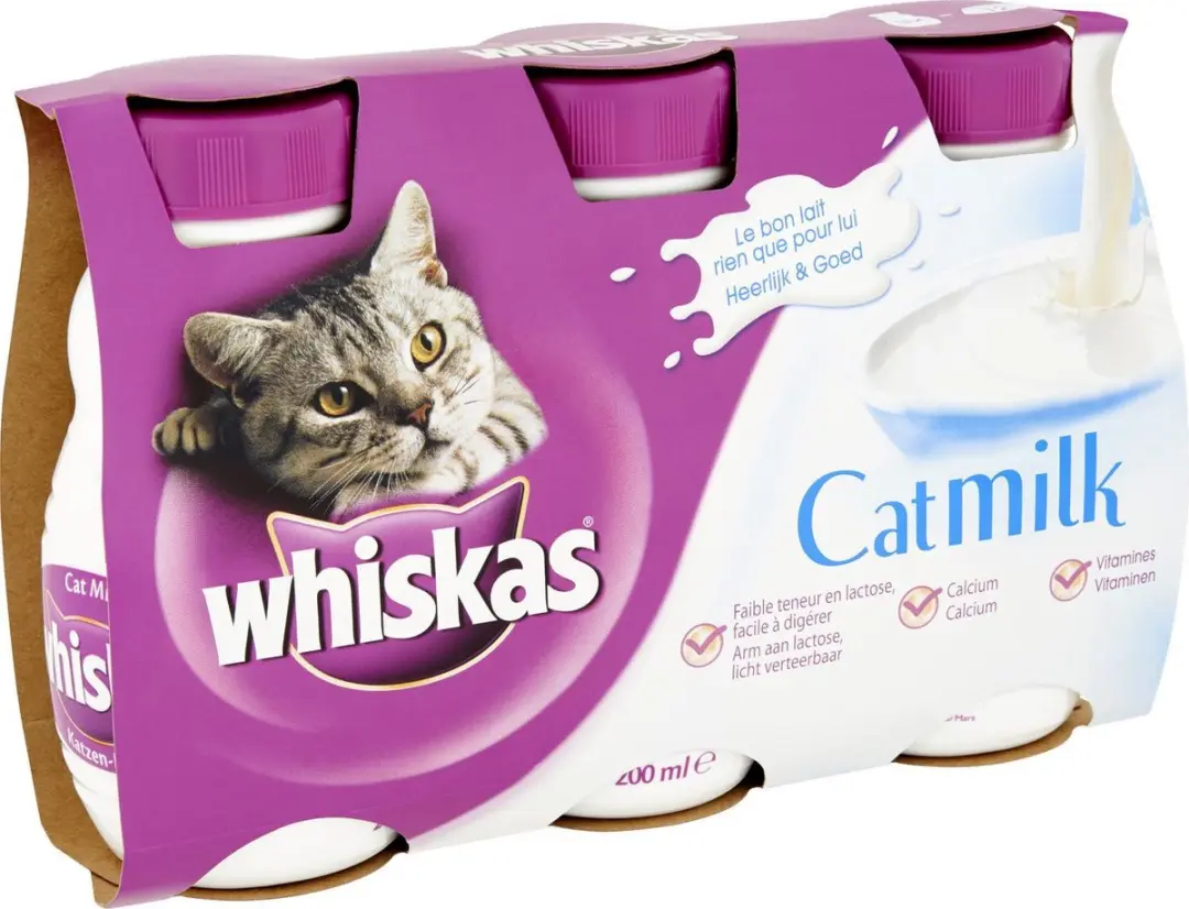 Whiskas Catmilk Kattenmelk - 600ml (3x200ml)