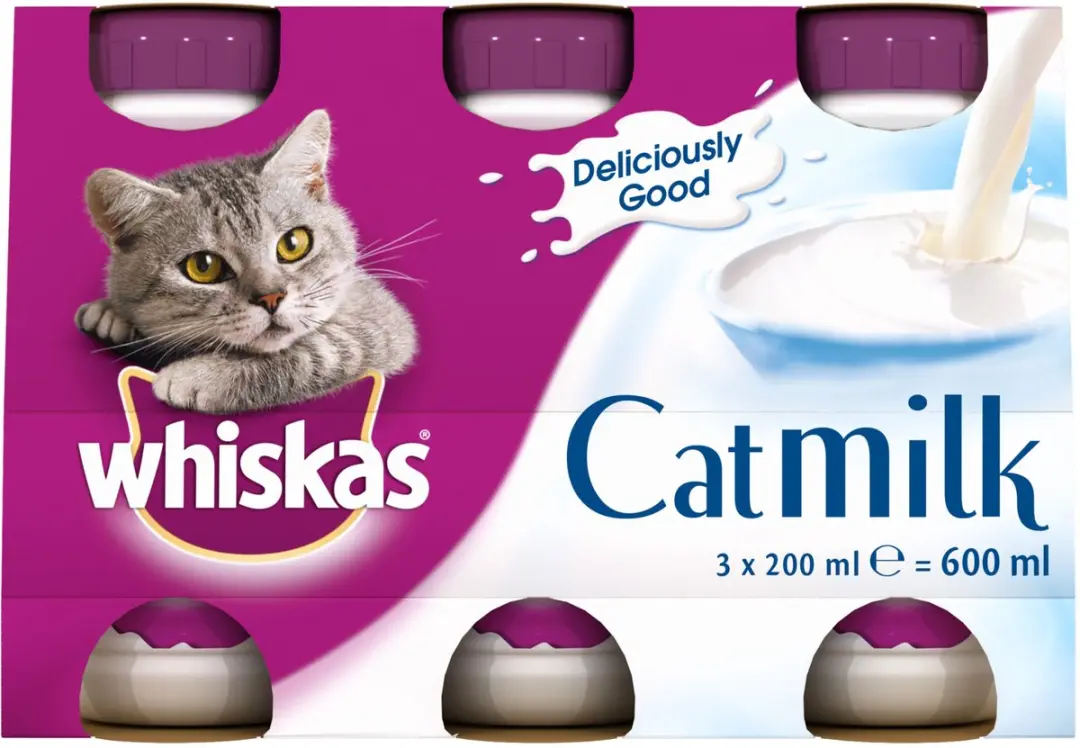 Whiskas Catmilk Kattenmelk - 600ml (3x200ml)