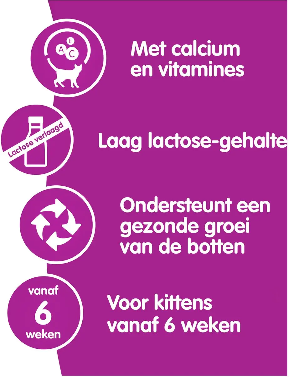 Whiskas Catmilk Kattenmelk - 600ml (3x200ml)
