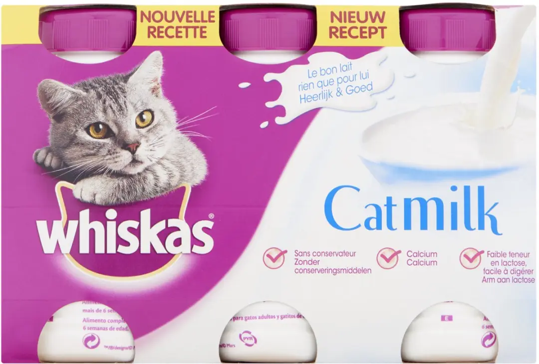 Whiskas Catmilk Kattenmelk - 600ml (3x200ml)
