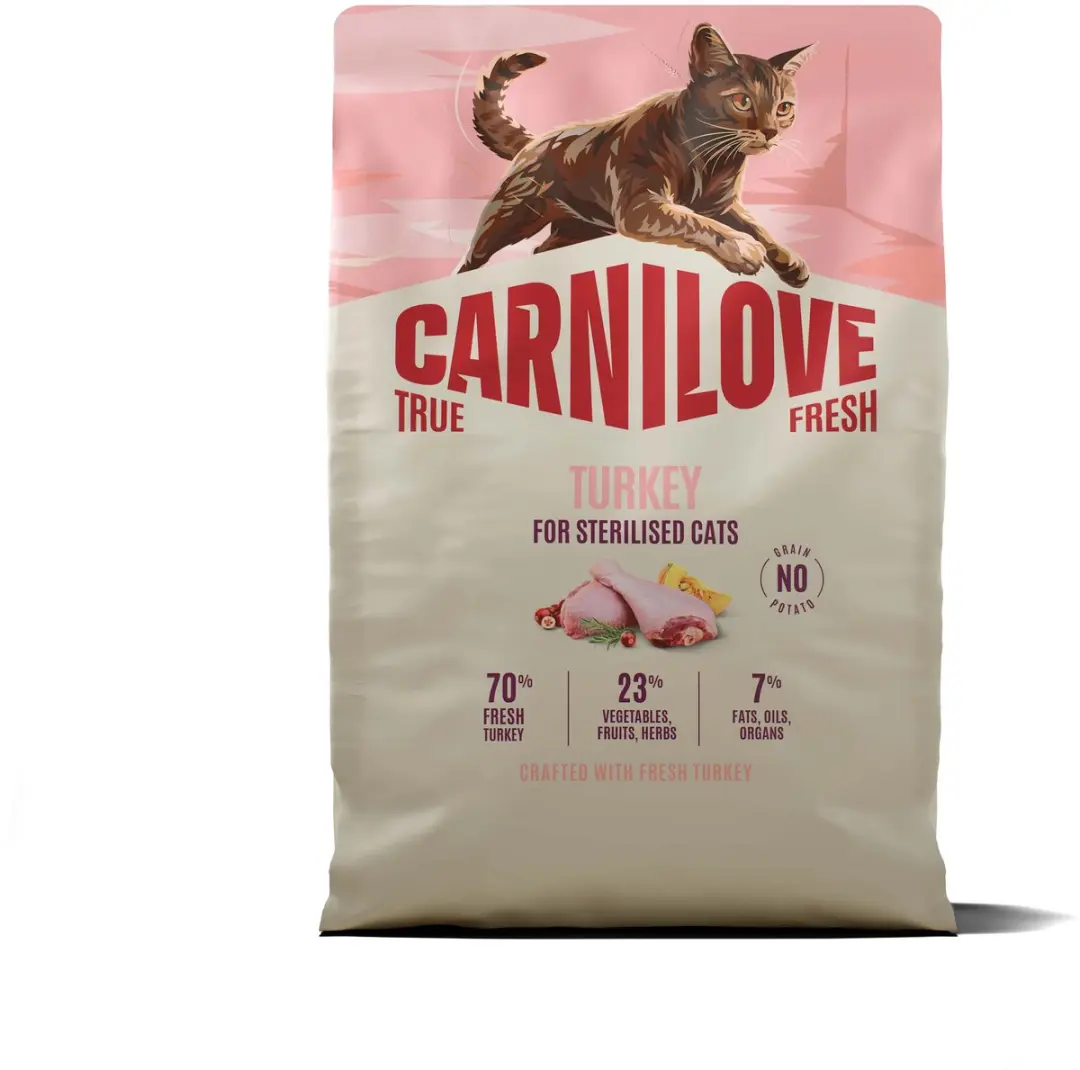 Carnilove True Fresh Kattenvoer Kalkoen 2kg