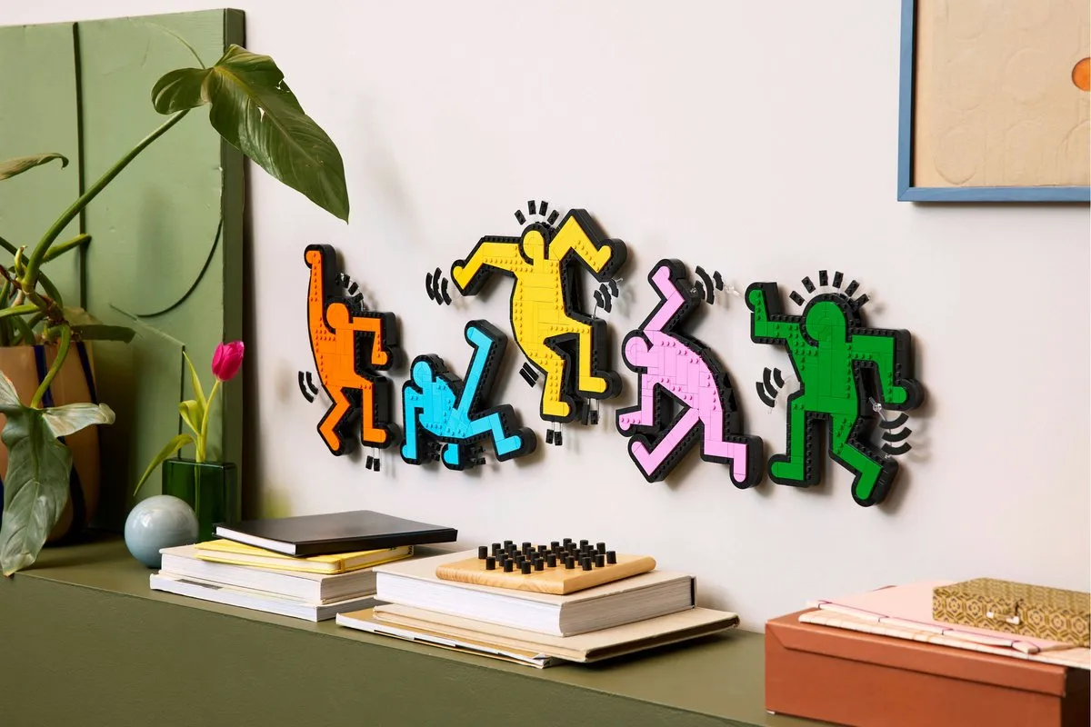 LEGO Art Keith Haring Dansende Figuren 31216 - 1773 Stukken - Meerkleurig