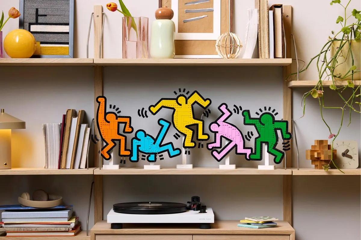 LEGO Art Keith Haring Dansende Figuren 31216 - 1773 Stukken - Meerkleurig