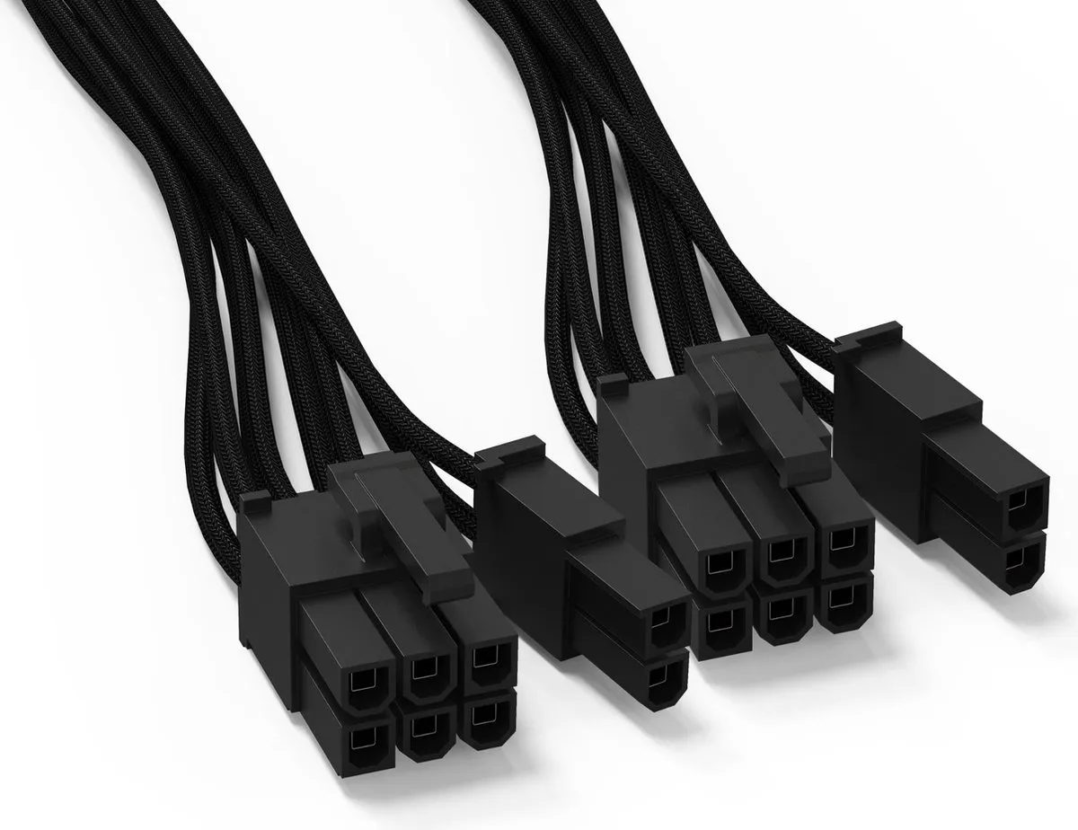 be quiet! Stroomkabel ATX 2x 8-polig 12 PIN 0.60m