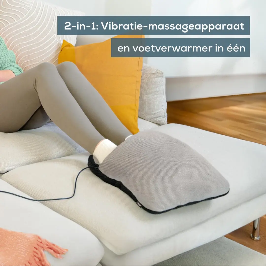 Beurer FM 28 Elektrische Voetenwarmer 27x34cm - Taupe
