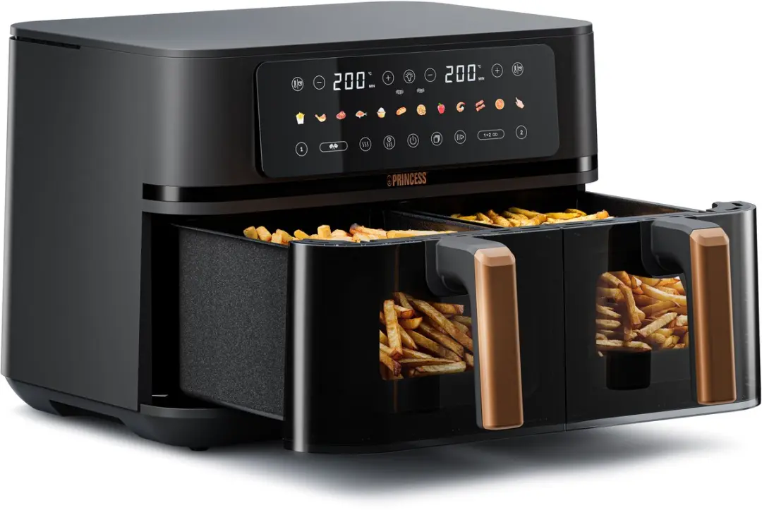 Princess 182272 Dubbele Airfryer 3100W