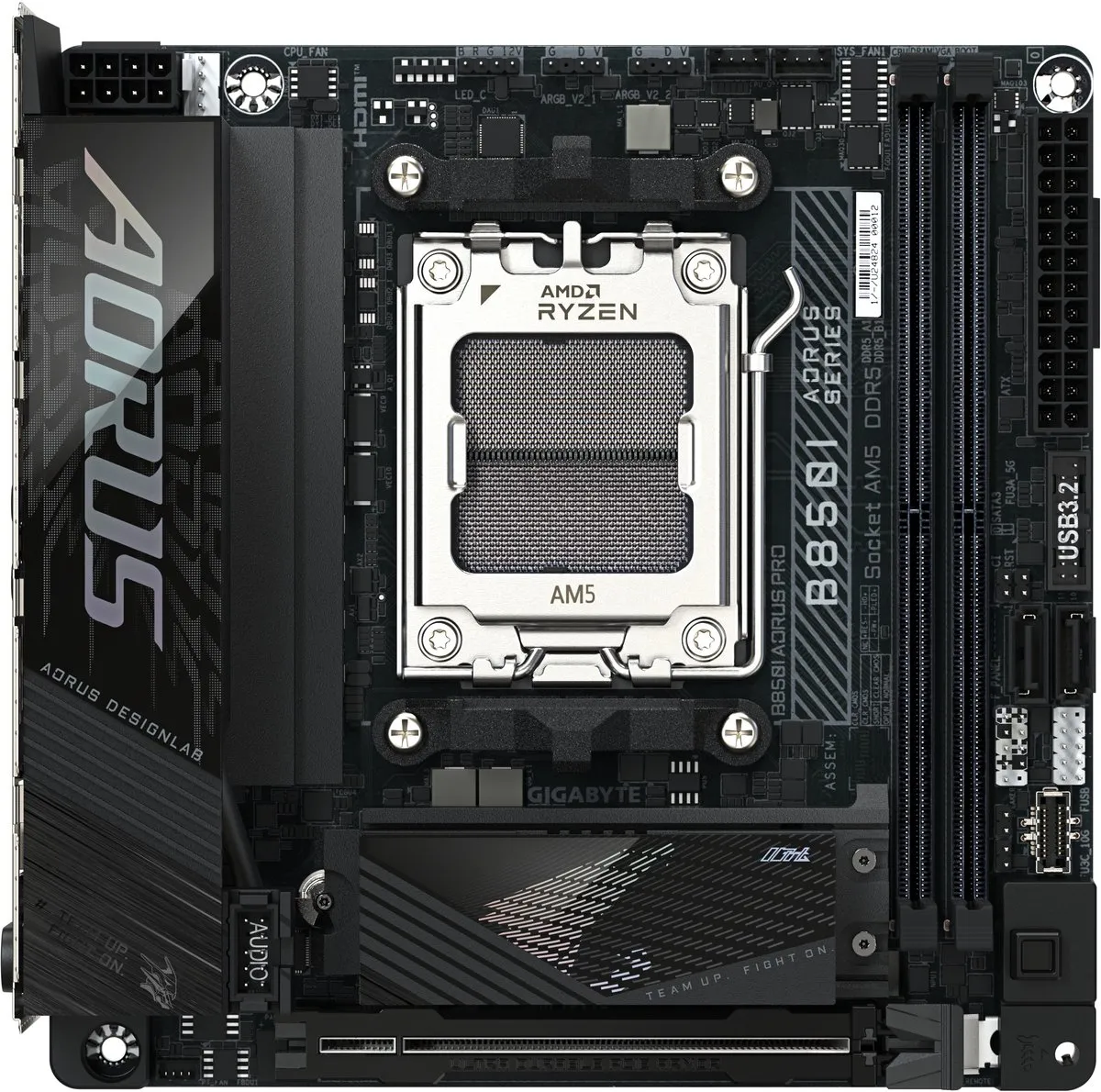 Gigabyte B850I AORUS PRO AM5 Moederbord - Wi-Fi 7