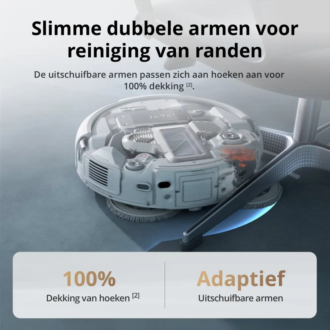 DJI Romo A Water Tank Robotstofzuiger - 25.000 Pa Wit