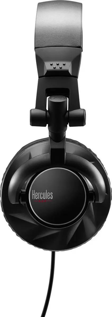 Hercules HDP DJ60 Bedrade DJ Koptelefoon - 105 dB - Zwart