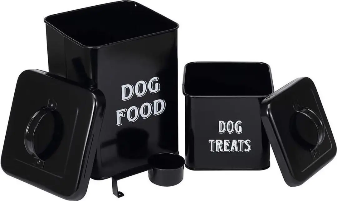 Happy Dog Voercontainer 6L - Zwart - afbeelding 6 van 6