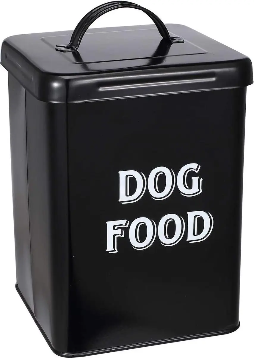 Happy Dog Voercontainer 6L - Zwart