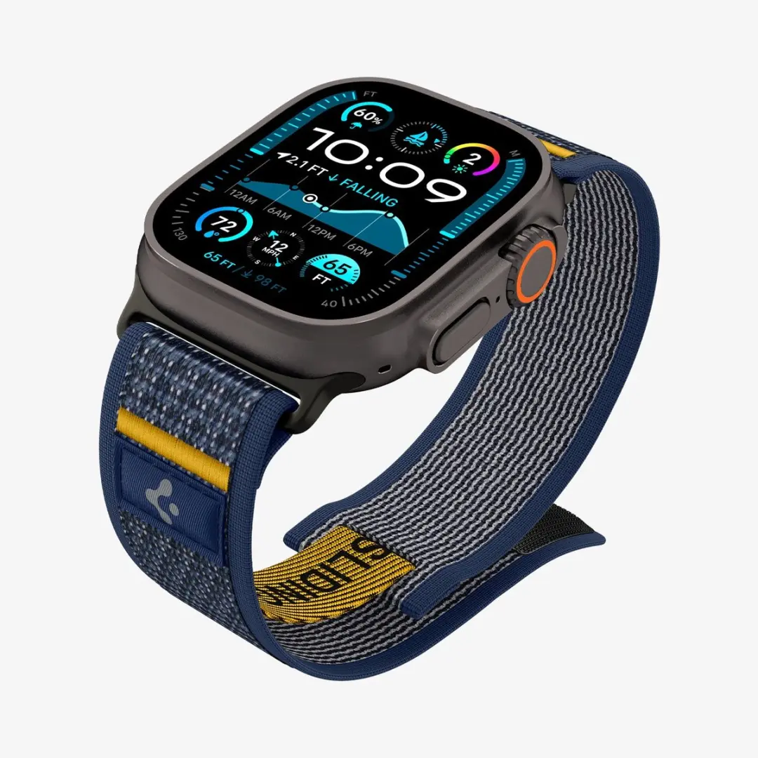 Spigen Athlex Air Sportband Apple Watch - Blauw - One Size