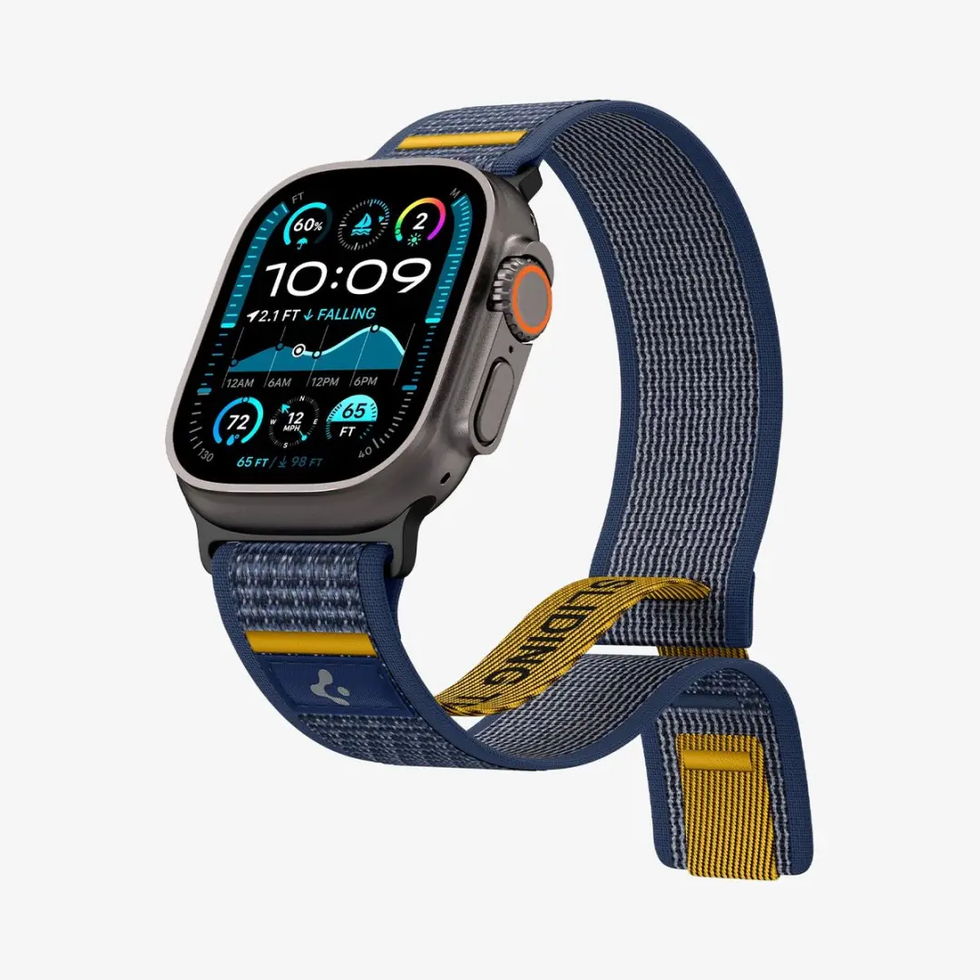 Spigen Athlex Air Sportband Apple Watch - Blauw - One Size