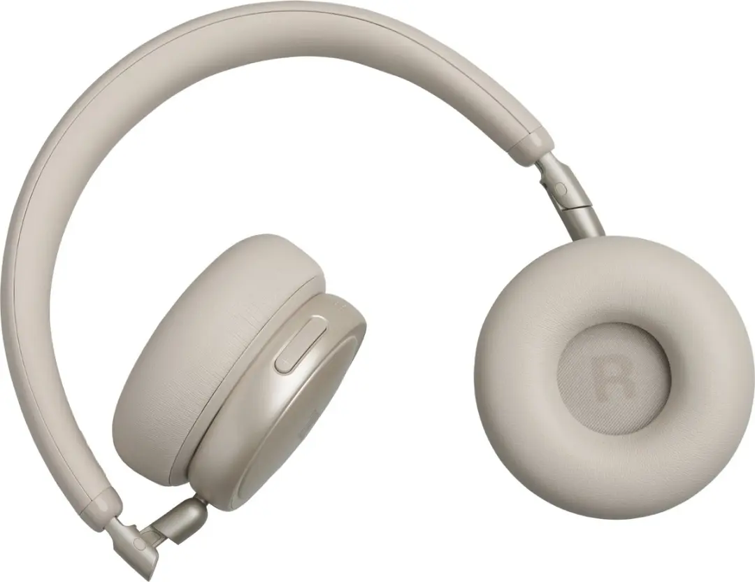 JBL Live 680NC Noise Cancelling Koptelefoon - 80u Batterij - Champagne