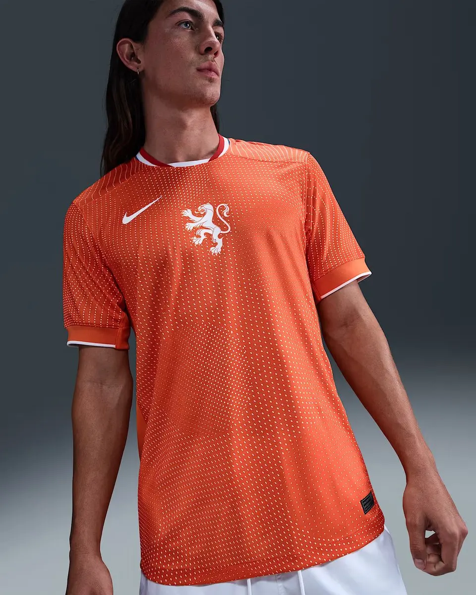 Nike KNVB Heren Wedstrijdshirt Oranje FZ9015-819