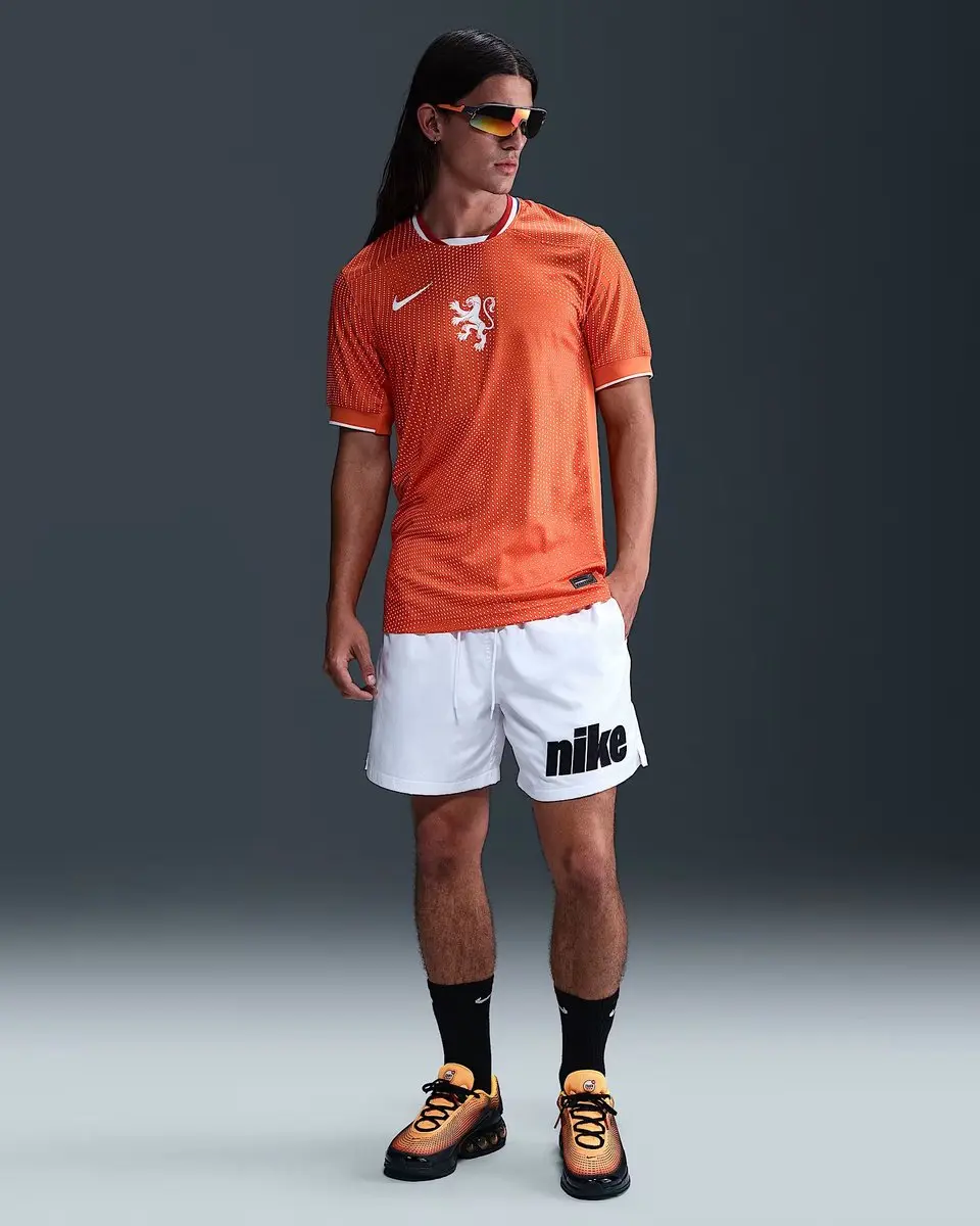 Nike KNVB Heren Wedstrijdshirt Oranje FZ9015-819