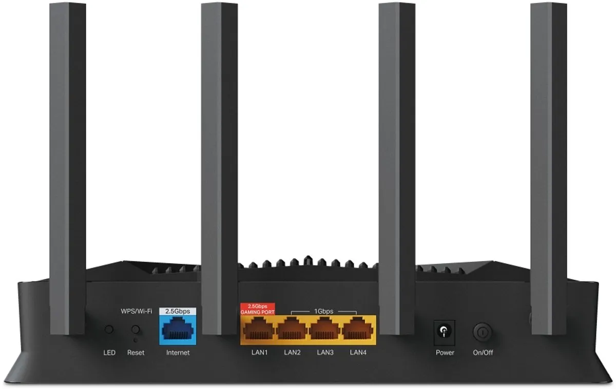 TP-Link Archer GE230 Gaming Router WiFi 7 - 3600 Mbps - Zwart