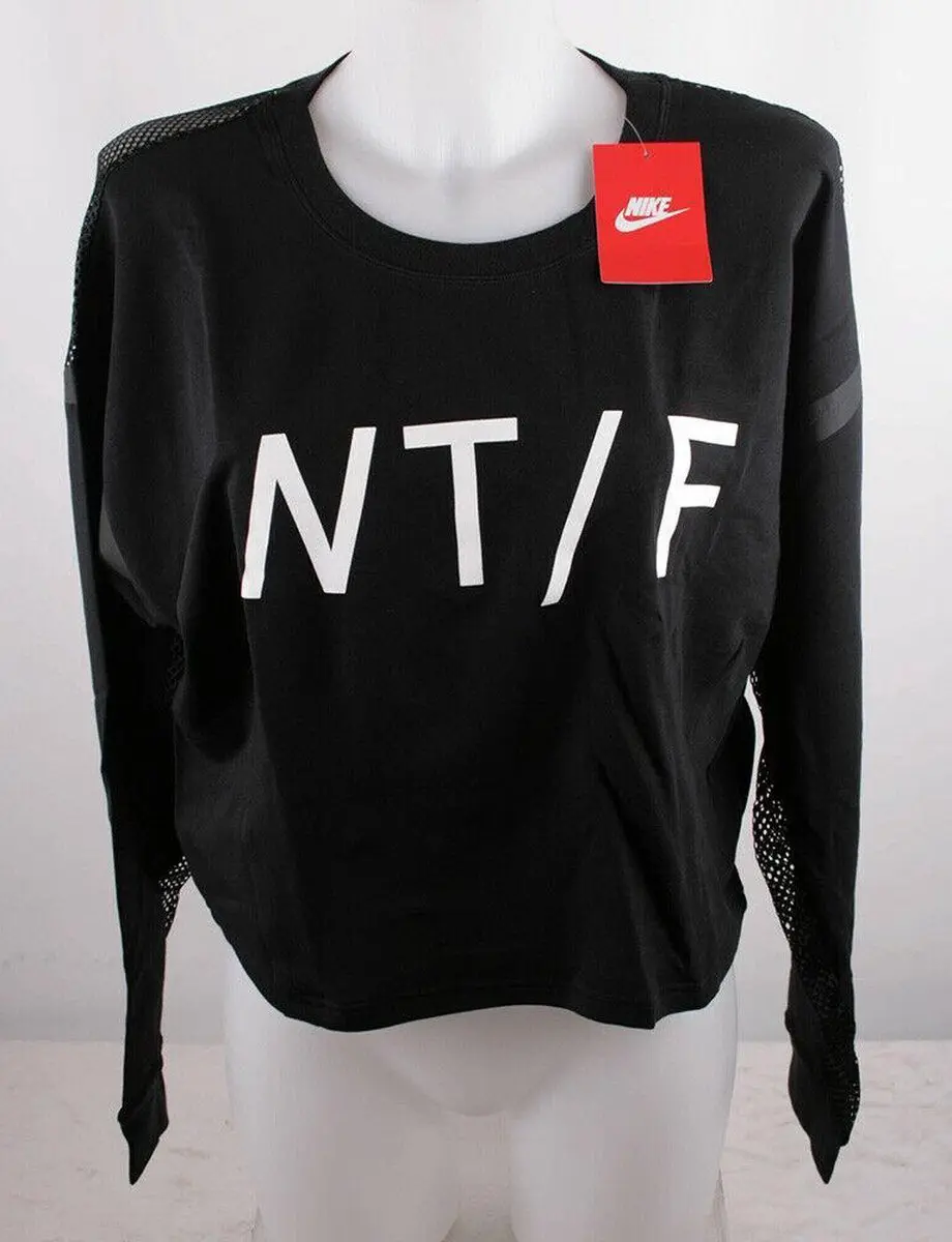 Nike Cropped Crew Tracksuit Sweatshirt