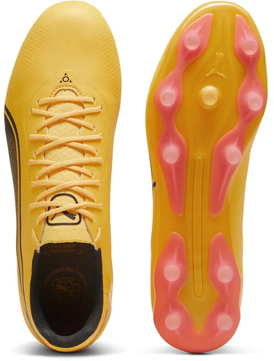 PUMA King Pro Fg/ag Voetbalschoenen - 40.5 - Oranje