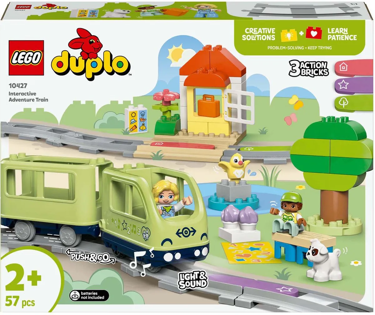 LEGO DUPLO Interactieve Avonturentrein 10427 - 57 Stukken
