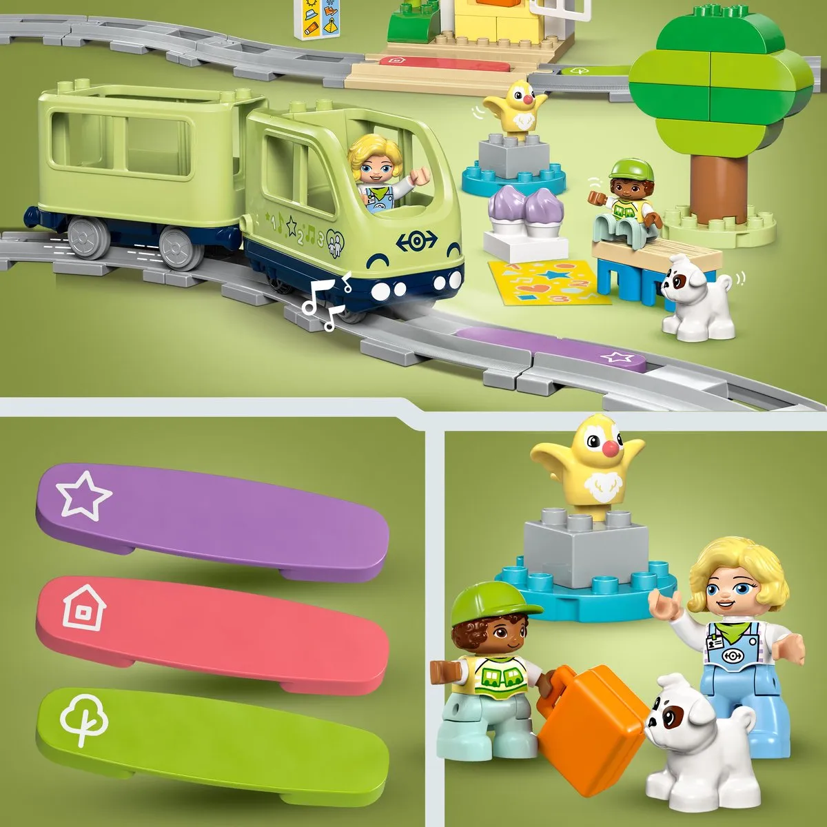 LEGO DUPLO Interactieve Avonturentrein 10427 - 57 Stukken