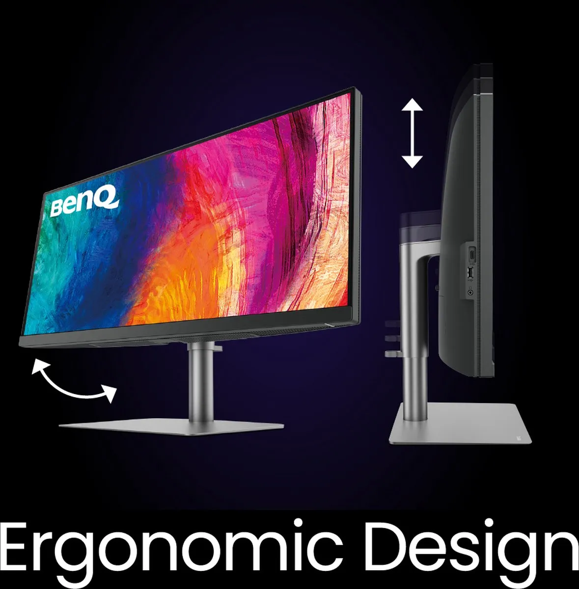 BenQ PD3420Q Ultrawide Monitor 34" - WQHD IPS - USB-C 65W