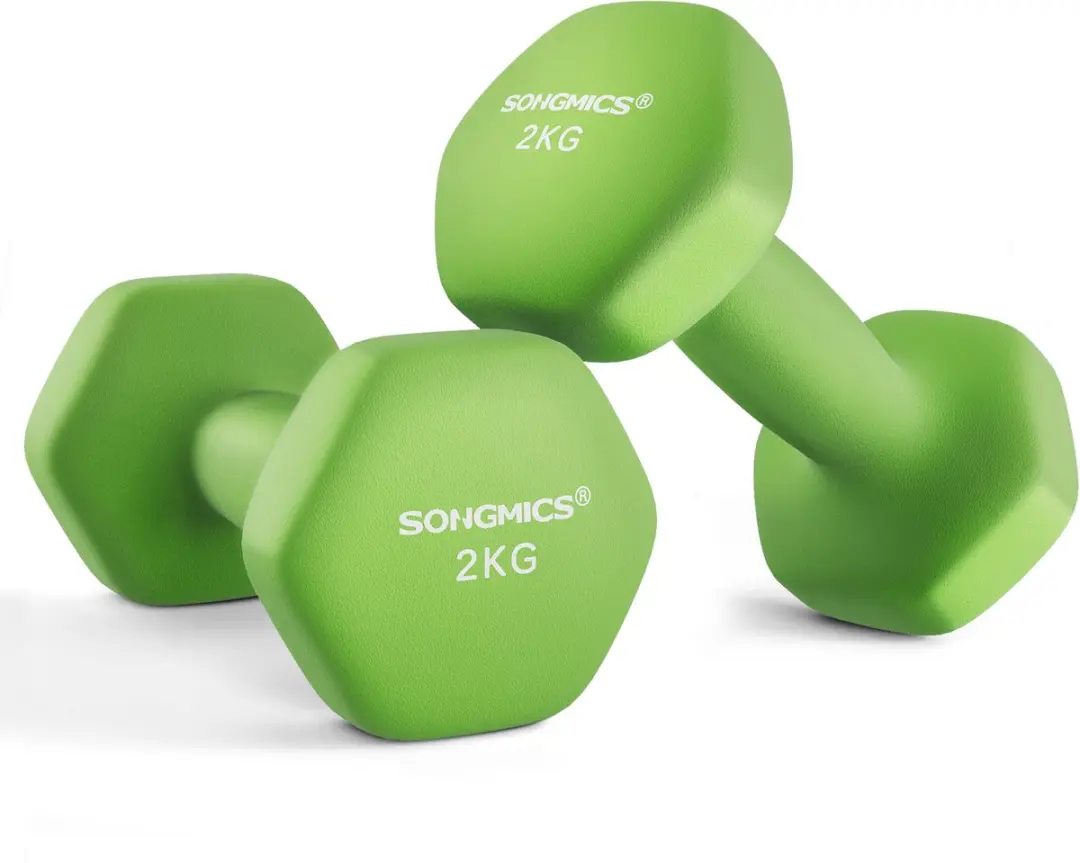 Songmics Hexagon Halterset 2x2kg