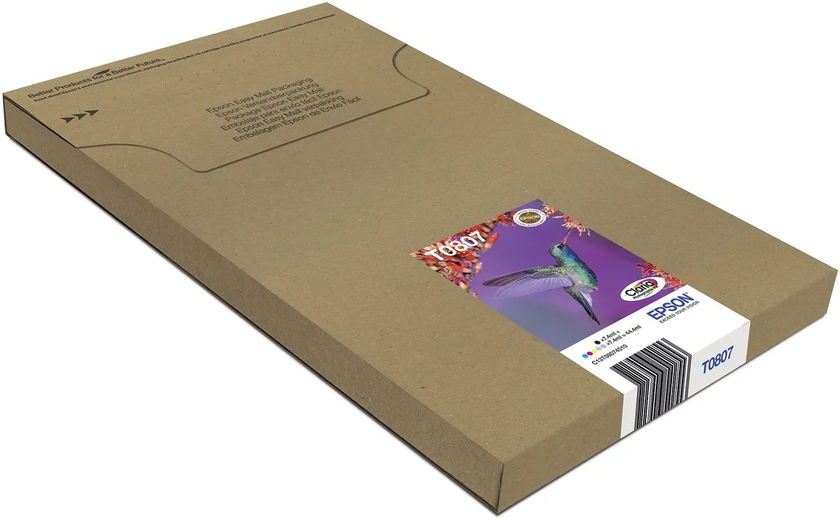 Epson T0807 Inktcartridge Kleur - 44.4ml
