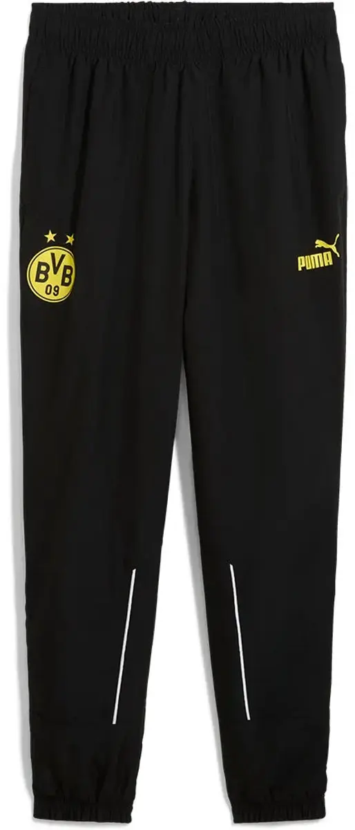 PUMA BVB Borussia Dortmund Trainingsbroek Zilver - L - afbeelding 6 van 6