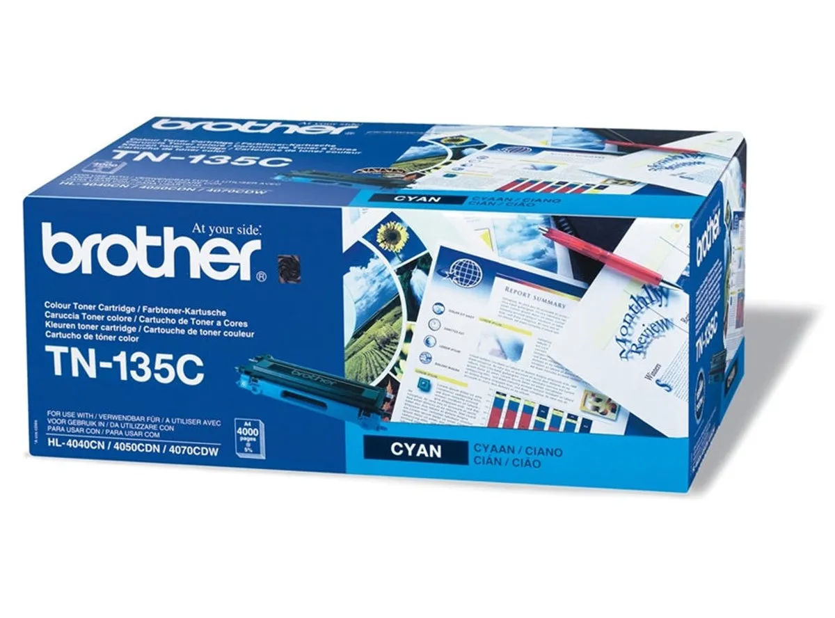 Brother TN-135C Tonercartridge - Cyaan