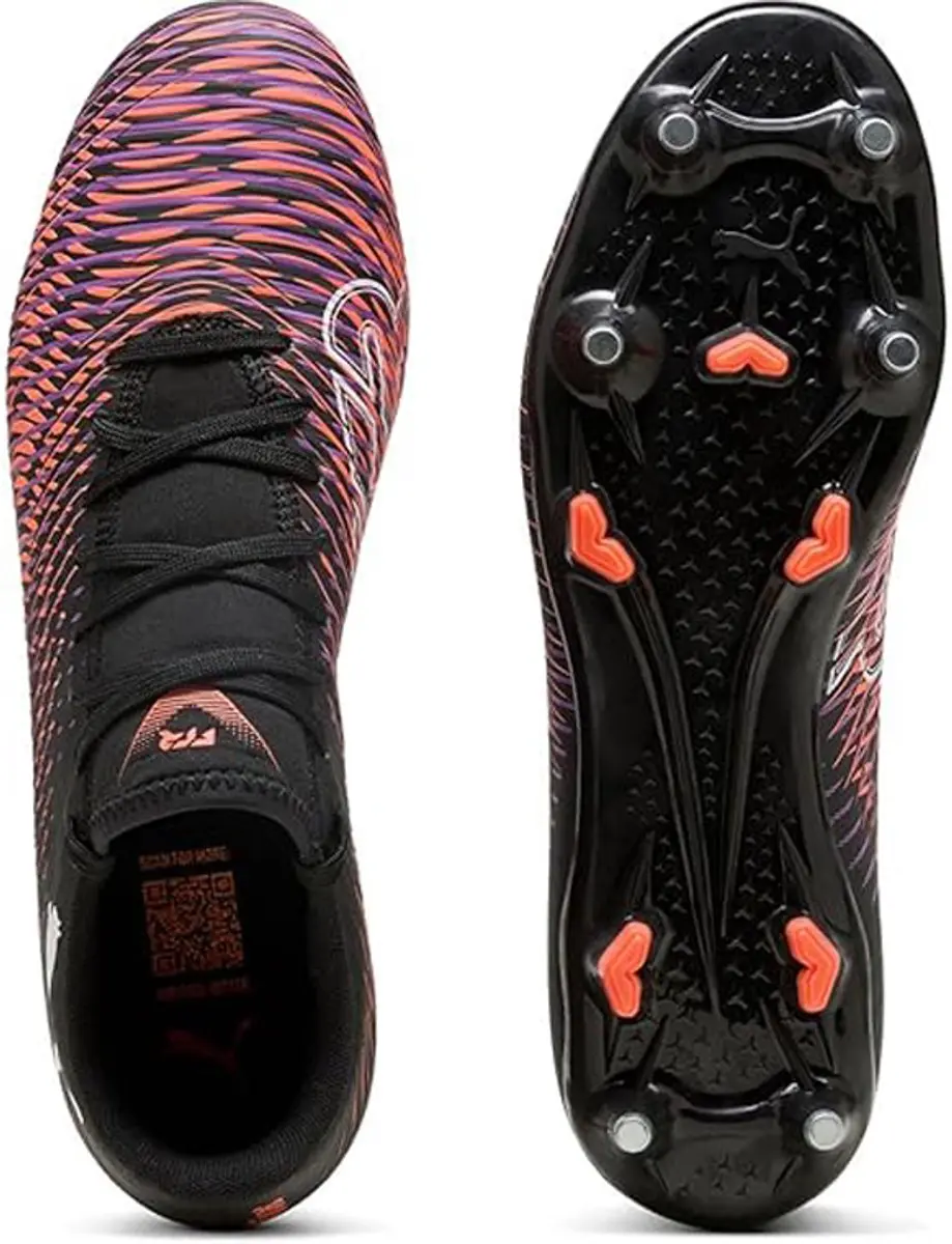 PUMA Future 8 Play MXSG Voetbalschoenen 46 - SG - Glowing Red