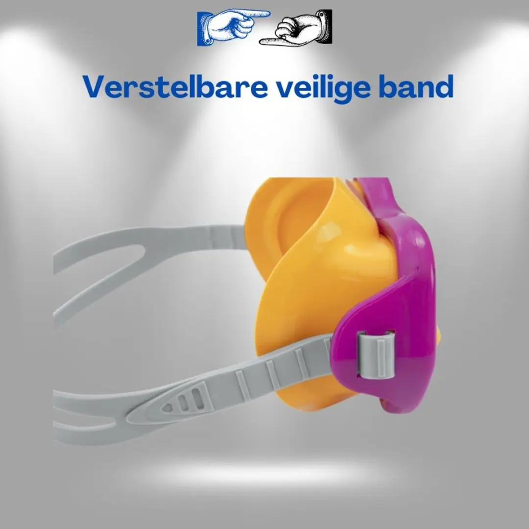 Bestway Duikset 24023 Roze - Snorkelset voor kinderen 3-6 jaar