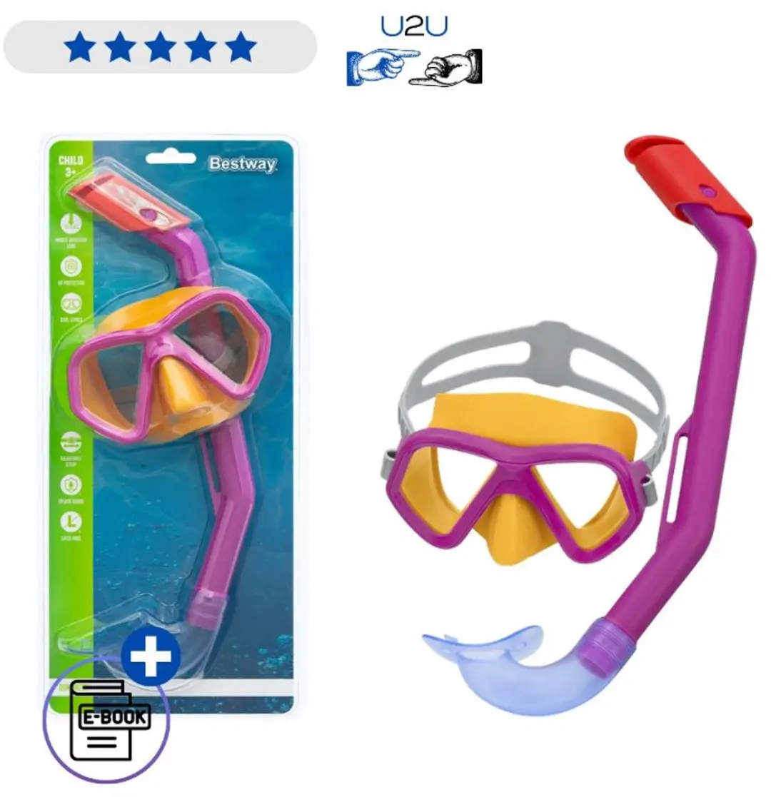 Bestway Duikset 24023 Roze