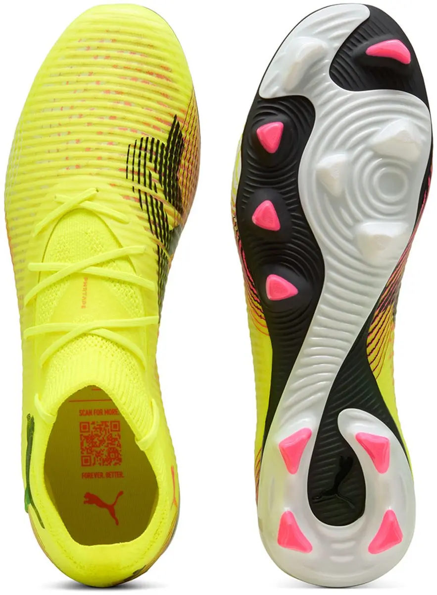 PUMA Future 8 Pro FG/AG Voetbalschoenen - 40 - Geel