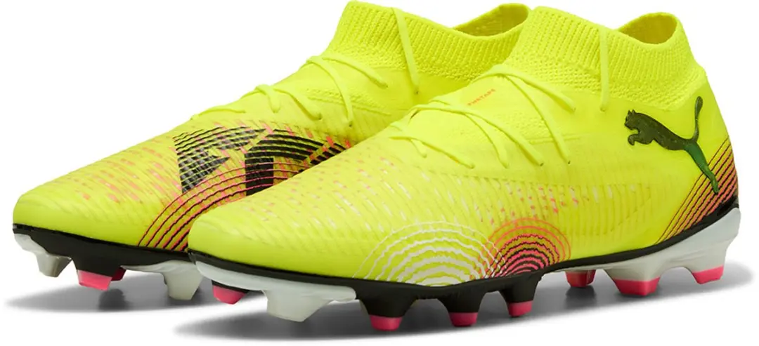 PUMA Future 8 Pro FG/AG Voetbalschoenen - 40 - Geel