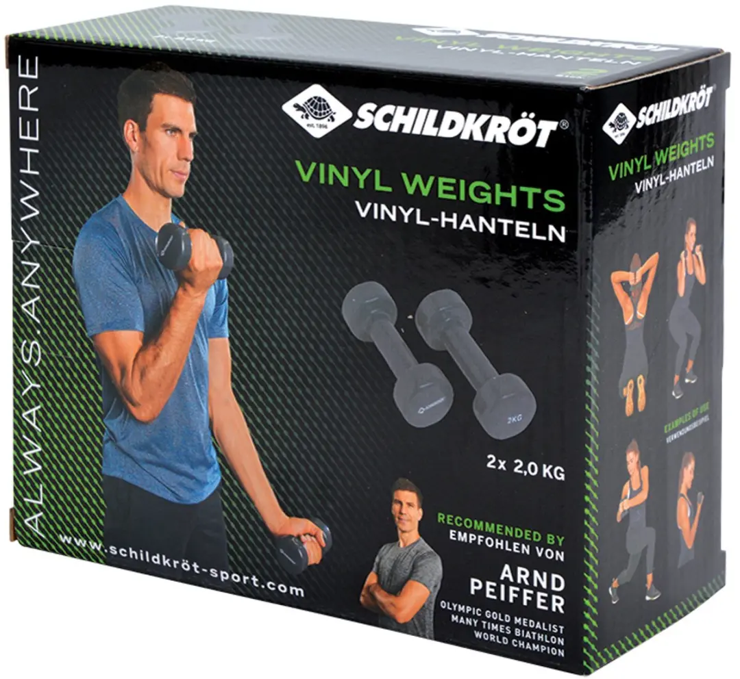 Schildkröt Dumbbells Fitnessset 0.5kg - Meerkleurig