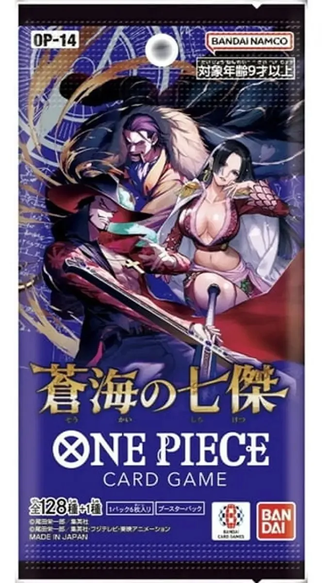 Bandai Namco One Piece Card Game OP-14 The Azure Seven Booster Pack