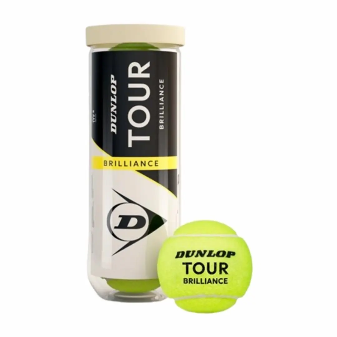 Dunlop Tour Brilliance Tennisballen - 3 Stuks