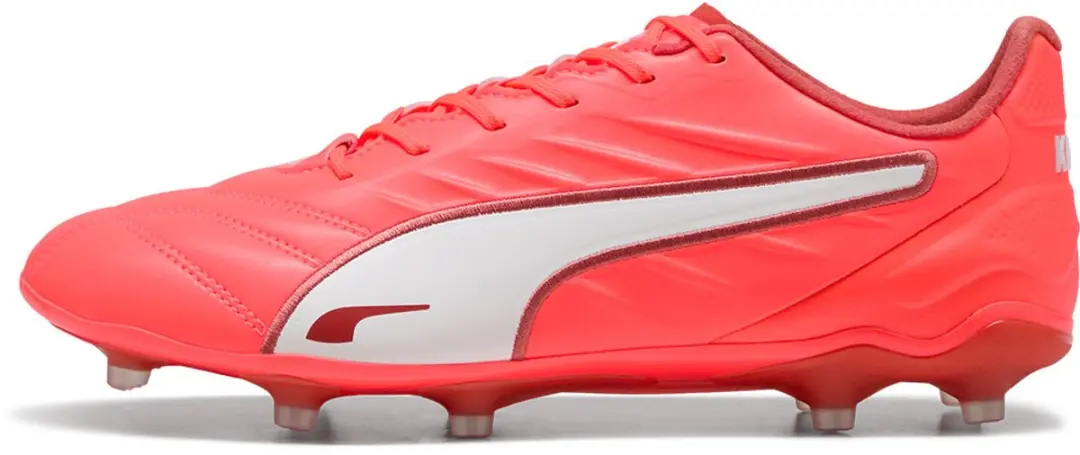 PUMA King Pro FG/AG Voetbalschoenen - Glowing Red - EU 46