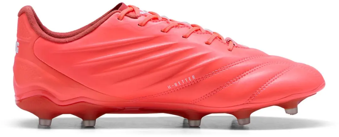PUMA King Pro FG/AG Voetbalschoenen - Glowing Red - EU 46