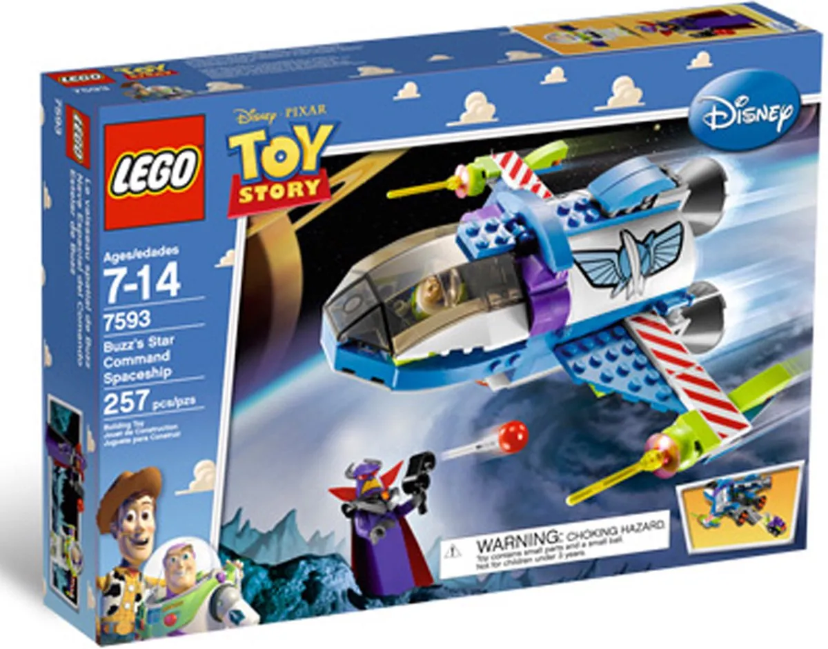 LEGO Toy Story Star Command Ruimteschip 7593