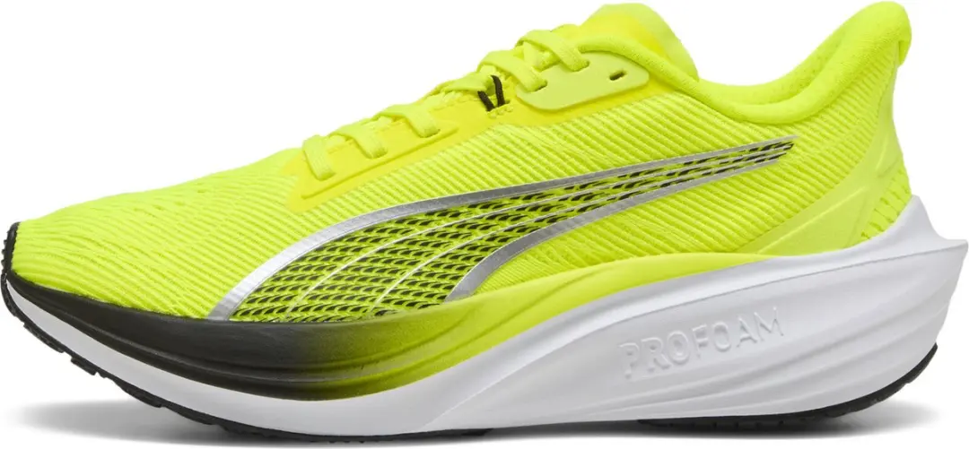 PUMA Darter Pro Sportschoenen - 40 - Geel/Zwart - afbeelding 3 van 6