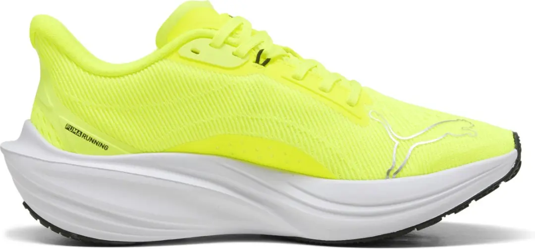 PUMA Darter Pro Sportschoenen - 40 - Geel/Zwart - afbeelding 5 van 6